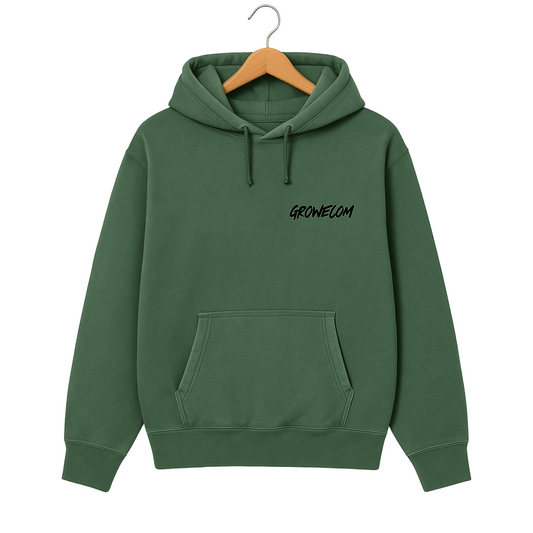 Green Unisex Fleece Hoodie