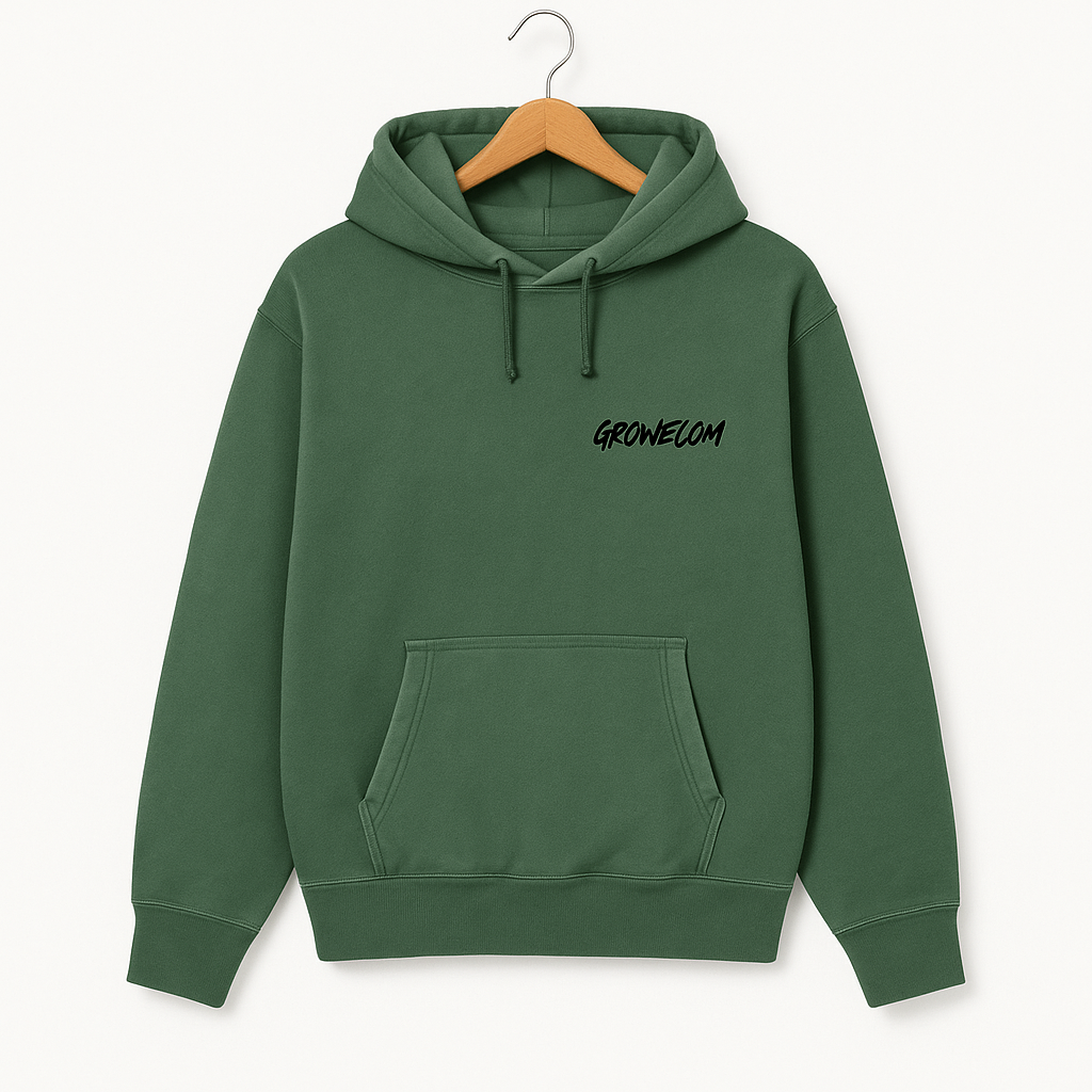 Green Unisex Fleece Hoodie