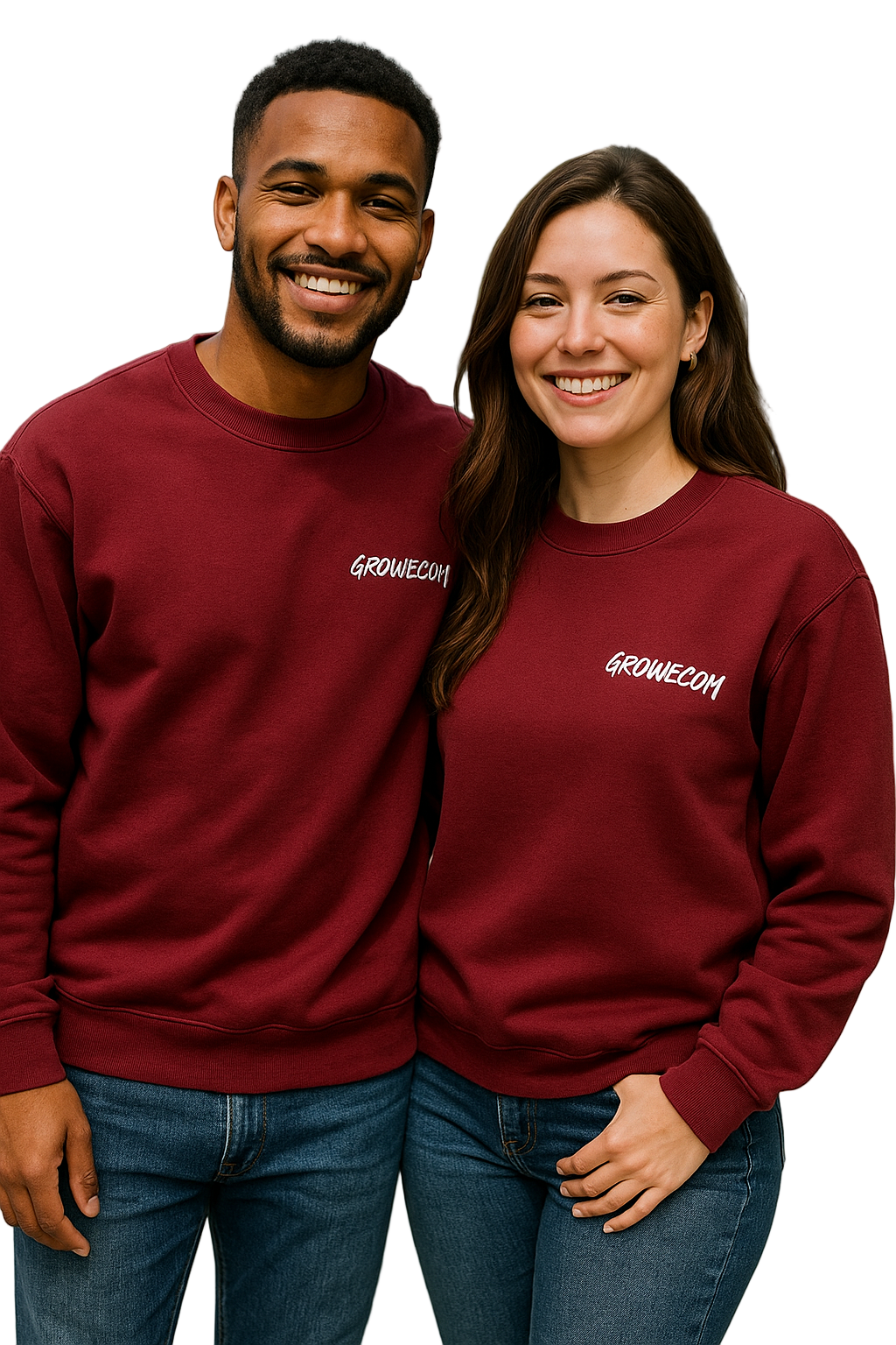 Maroon Unisex Sweatshirt