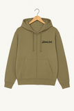 Military Green Unisex Fleece Hoodie