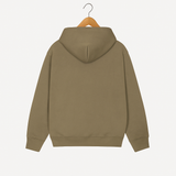 Military Green Unisex Fleece Pullover Hoodie