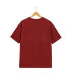 Unisex Soft Cotton Red T-Shirt with Modern Fit