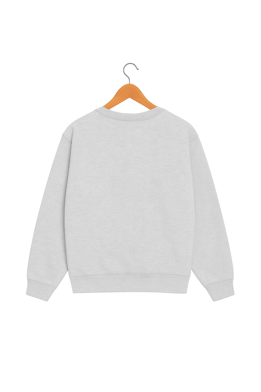 Unisex Grey Sweatshirt back