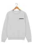 Unisex Grey Sweatshirt front