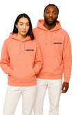 Unisex Peach Cotton Pullover Hoodie