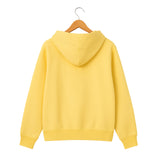 Yellow Zip-Up Hoodie