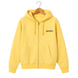 Yellow Zip-Up Unisex Hoodie